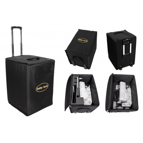 Baby Lock Extra Large Trolley Bag Set Black Sewing And Embroidery